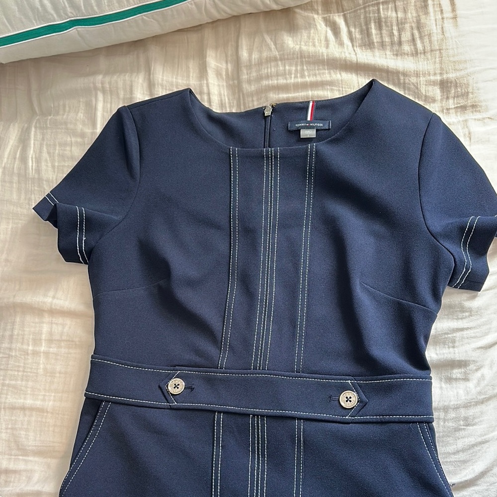 Tommy Hilfiger Blue Mini Dress
